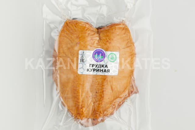 Smoked Chicken Breast. Cooked-smoked chicken breast 1 kg | Halal, chilled 0–6°C | J