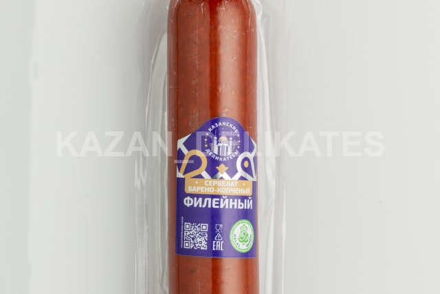 Fillet Smoked Sausage. Chicken Ham Halal 0.5 kg | Chilled Halal Chicken Ham, Kazan