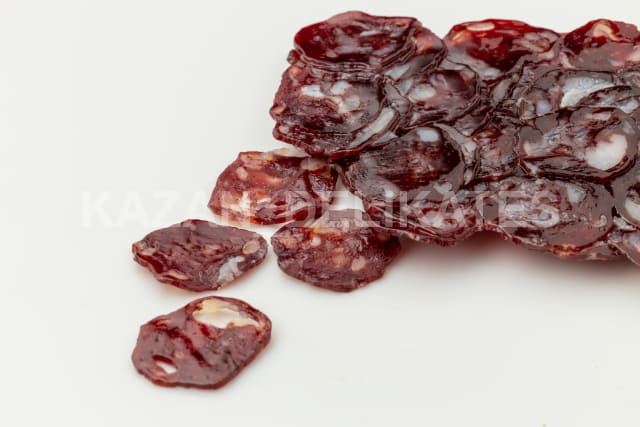 Kazylyk Premium Sliced (gift box, horse meat). Authentic Kazylik, prepared according to the classic Tatar r